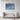 Cosmic Waves in Oceanic Dreams Framed Canvas (Black) / 30 x 20