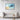 Azure Whispers in Abstract Depths Framed Canvas (Black) / 30 x 20