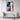 Mosaic of Modern Geometric Blocks Framed Canvas (Black) / 20 x 30
