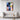 Mosaic of Modern Geometric Blocks Framed Canvas (Black) / 24 x 32