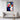 Swirls of Color in Geometric Dance Framed Canvas (Walnut) / 20 x 30