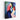 Swirls of Color in Geometric Dance Canvas Wrap / 16 x 20