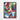 Colorful Chaos: Abstract Art Expression Framed Canvas (Black) / 30 x 40