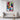 Colorful Chaos: Abstract Art Expression Framed Canvas (Walnut) / 20 x 30