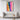 Vivid Dreamscape of Abstract Colors Framed Canvas (Walnut) / 20 x 30