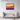 Fiery Dreamscape: An Abstract Vista Framed Canvas (Black) / 32 x 24