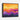 Fiery Dreamscape: An Abstract Vista Framed Canvas (Black) / 14 x 11