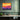 Fiery Dreamscape: An Abstract Vista Framed Canvas (Walnut) / 20 x 16