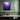 Ethereal Bloom of Midnight Shades Framed Canvas (Walnut) / 8 x 10