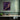 Mystical Veins of Purple Majesty Framed Canvas (Walnut) / 16 x 20