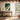 Emerald Depths with Golden Accents Framed Canvas (Black) / 20 x 30