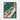 Emerald Depths with Golden Accents Framed Canvas (Black) / 30 x 40