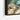 Emerald Depths with Golden Accents Framed Canvas (Black) / 30 x 40