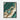 Emerald Depths with Golden Accents Framed Canvas (Black) / 11 x 14