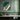 Emerald Depths with Golden Accents Framed Canvas (Black) / 16 x 20