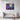 Cosmic Dream Dance Framed Canvas (Walnut) / 24 x 18
