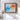 Azure and Crimson Dreamscape Canvas Fine Art Print / 48 x 32