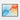 Azure and Crimson Dreamscape Canvas Framed Canvas (Black) / 10 x 8
