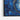 Azure Spiral Dreams and Golden Veins Framed Canvas (Black) / 48 x 32