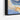 Azure Gold Fluid Dreamscapes Framed Canvas (Black) / 48 x 32