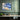 Azure Gold Fluid Dreamscapes Framed Canvas (Black) / 20 x 16