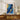 Azure and Gold Dynamic Elegance Fine Art Print / 18 x 24