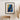 Azure and Gold Dynamic Elegance Fine Art Print / 30 x 40