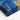 Azure and Gold Dynamic Elegance Canvas Wrap / 18 x 24