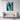 Turquoise Tides and Golden Sands Framed Canvas (Black) / 30 x 40