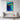 Enigmatic Depths of Ocean Whirls Framed Canvas (Walnut) / 20 x 30