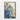 Whirls of Blue: Abstract Ocean Gala Framed Canvas (Black) / 32 x 48