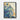 Whirls of Blue: Abstract Ocean Gala Framed Canvas (Black) / 30 x 40
