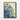 Whirls of Blue: Abstract Ocean Gala Framed Canvas (Walnut) / 30 x 40