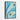 Azure Whorls and Golden Flecks Harmony Framed Canvas (Black) / 20 x 30