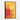 Fiery Embrace of Abstract Warmth Framed Canvas (Black) / 32 x 48
