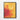Fiery Embrace of Abstract Warmth Framed Canvas (Black) / 30 x 40