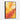 Fiery Whirls of Expressive Modern Art Framed Canvas (Black) / 20 x 30