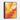 Fiery Whirls of Expressive Modern Art Framed Canvas (Black) / 11 x 14