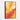 Fiery Whirls of Expressive Modern Art Framed Canvas (Walnut) / 32 x 48