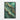 Golden Rifts in Emerald Dreamscape Framed Canvas (Black) / 20 x 30