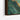 Golden Rifts in Emerald Dreamscape Framed Canvas (Black) / 20 x 30