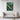 Golden Rifts in Emerald Dreamscape Framed Canvas (Black) / 30 x 40