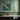Golden Rifts in Emerald Dreamscape Framed Canvas (Black) / 11 x 14