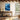 Azure Waves of Dreamlike Tranquility Framed Canvas (Walnut) / 32 x 48