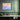 Sunrise Dreams in Abstract Hues Framed Canvas (Black) / 20 x 16
