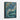 Azure Depths: An Abstract Journey Framed Canvas (Black) / 30 x 40