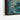 Azure Depths: An Abstract Journey Framed Canvas (Black) / 16 x 20