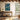 Azure Depths: An Abstract Journey Framed Canvas (Walnut) / 20 x 30