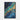 Azure Oceans and Golden Shores Framed Canvas (Black) / 32 x 48