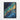 Azure Oceans and Golden Shores Framed Canvas (Black) / 24 x 32